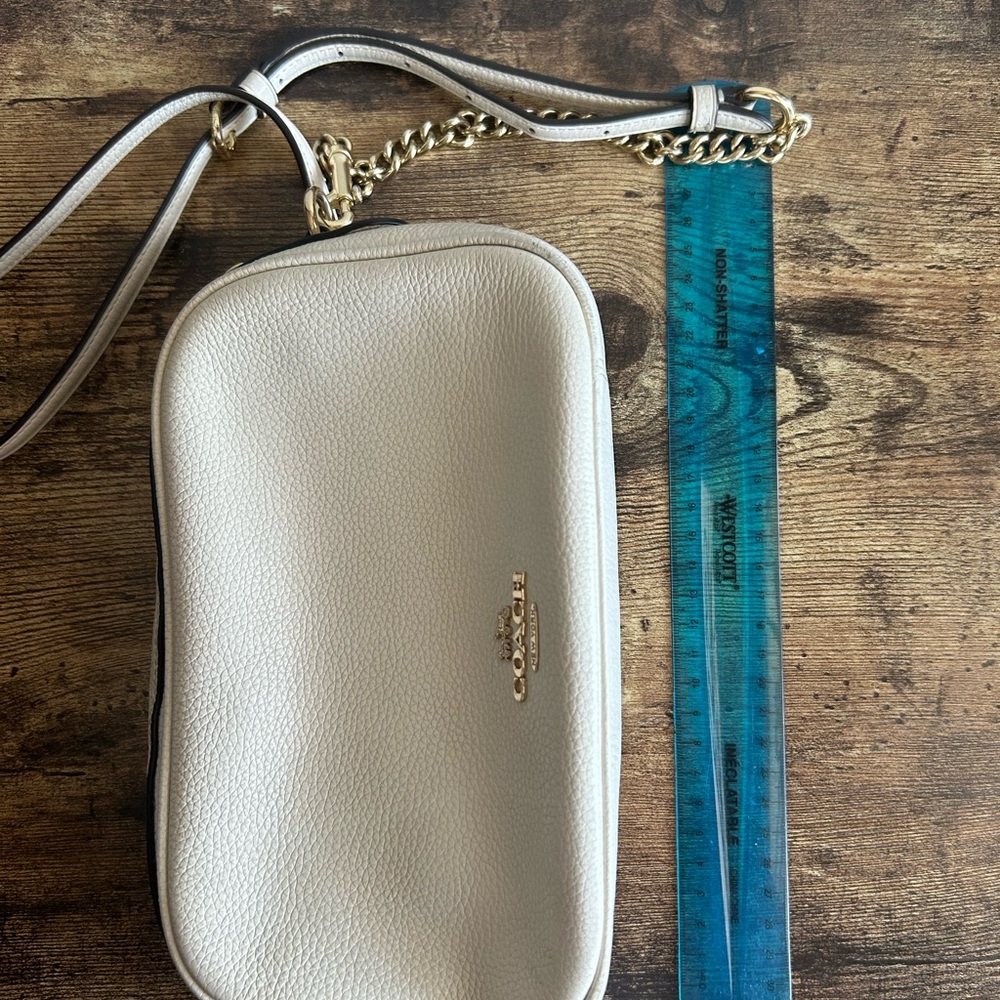Coach Cream Crossbody Bag - Picture 11 of 13